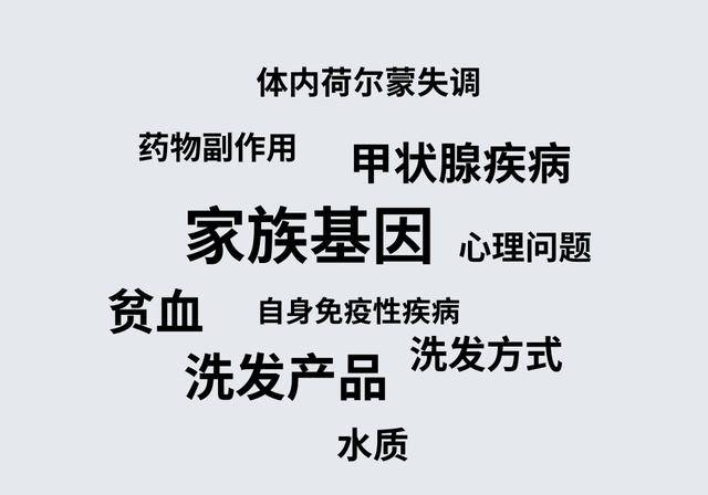 突然掉头发厉害，身体发出的警报信号