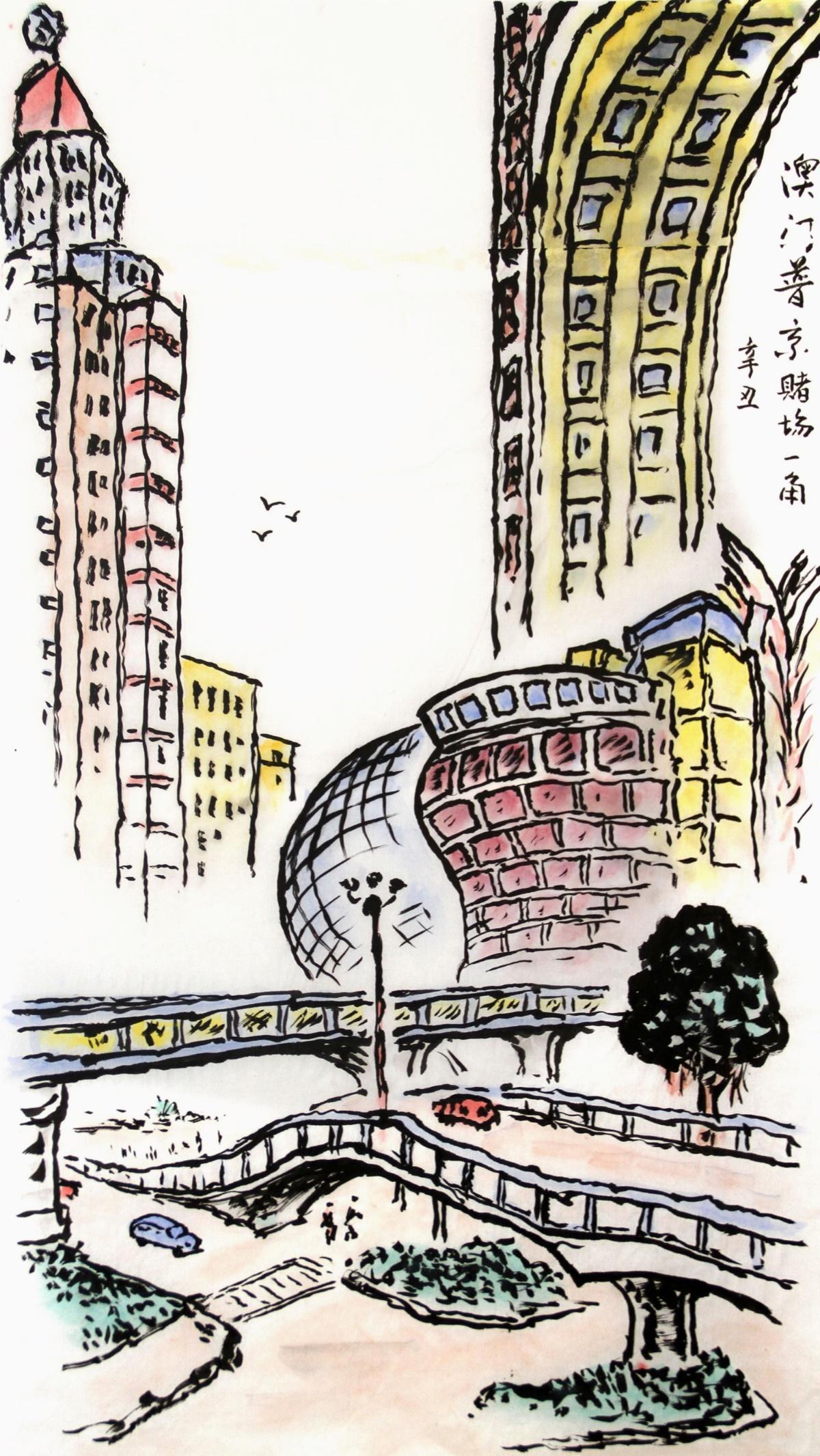 澳门六资料查询与手绘画欣赏，简单笔画中的艺术魅力
